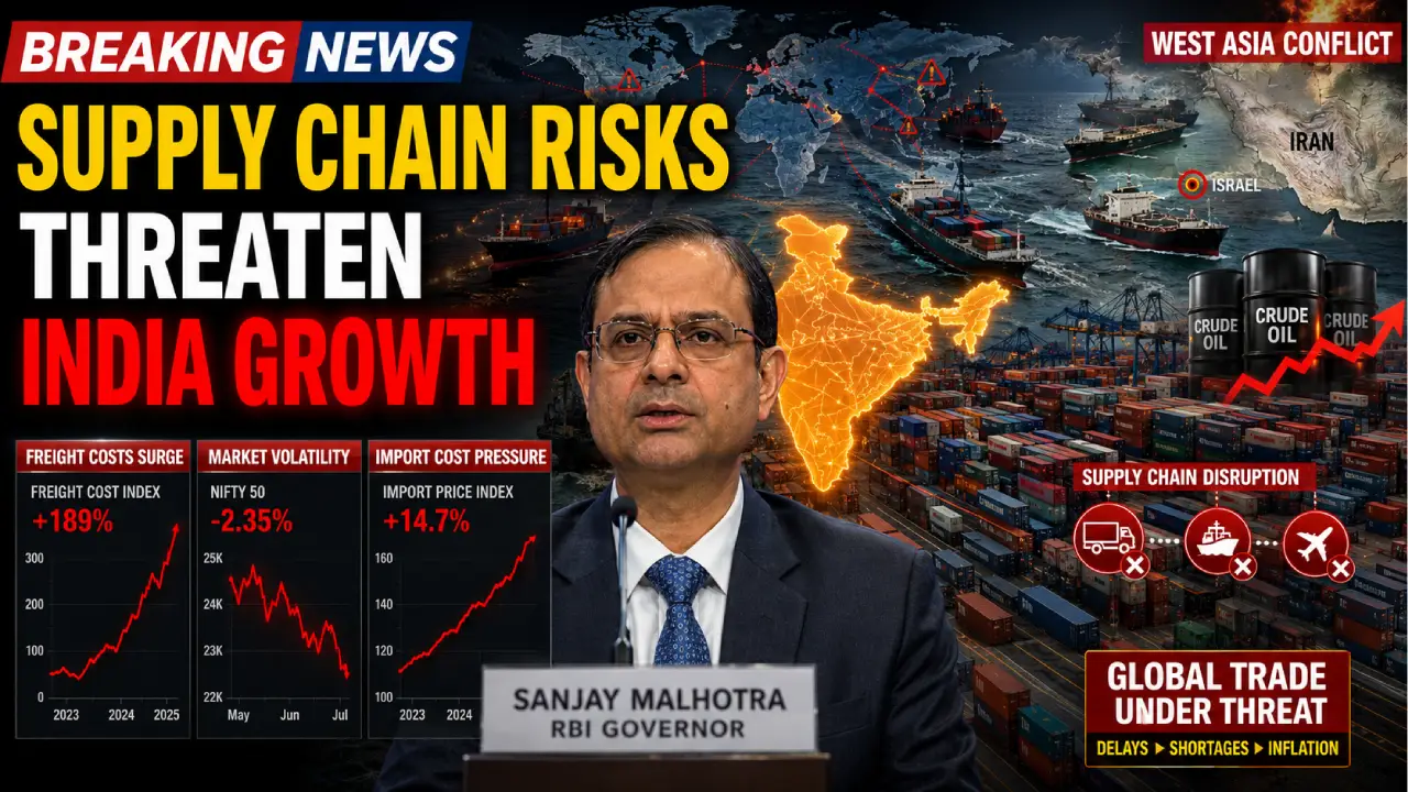 Global Supply Chain Disruptions Pose Downside Risks
